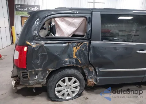 2012 Chrysler Town & Country Touring-L z USA, uszkodzony, nr VIN 2C4RC1CG2CR369076